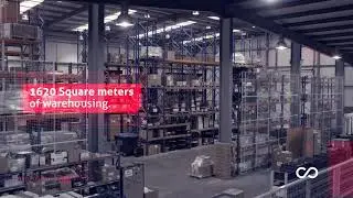 Warehouse and stock, all part of delivering total power solutions