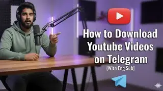 How to Download Youtube Videos on Telegram සිංහලෙන් with English Subtitle.