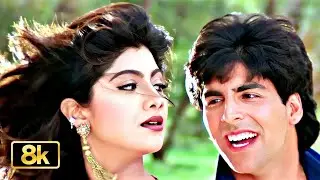 Chura Ke Dil Mera - 8K VIDEO | Akshay & Shilpa | Main Khiladi Tu Anari | Kumar Sanu & Alka Yagnik