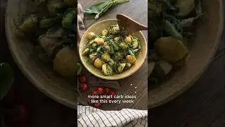 Warm Potato Salad with Champagne Vinaigrette