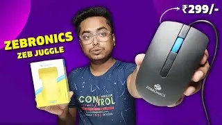 Zebronics Zeb Juggle Mouse Unboxing & Review🔥|| Best Mouse Under 300 || Best Mouse Under 300 Wired