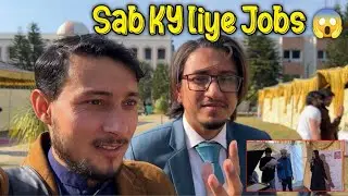 Numl Job fair 2024 | Sab KY liye Nokari 😱 | Qaiser Abbas Vlogs