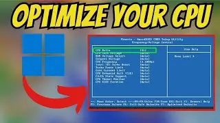 How to OPTIMIZE Your CPU For Gaming! [Full Guide 2026]
