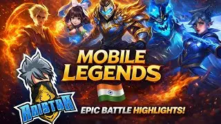 MOBILE LEGENDS X TOTAL GAMING 😈🌍 SATVIK #mobilegaming #mobalegends5v5 #mobilelegends 