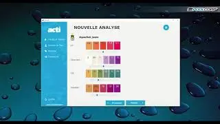 Aide & SAV piscine - Effectuer une analyse de l'eau avec ACTISoft