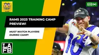 Los Angeles Rams 2023 Training Camp Preview