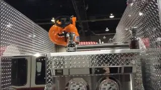 WALK AROUND OF BRAND NEW KENTLAND RESCUE ENGINE 33 - PRINCE GEORGE'S COUNTY AT HARRISBURG FIRE EXPO.