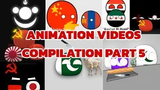 Animation Videos Compilation Part 5 | #trending #viral #countryballs #history #funny #edit #shorts