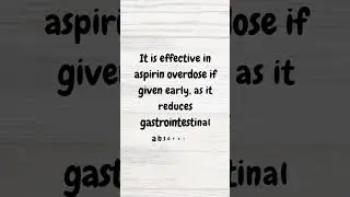 Charcoal: Lithium vs Aspirin Overdose | #MRCP revision | #shorts #charcoal #overdoseprevention