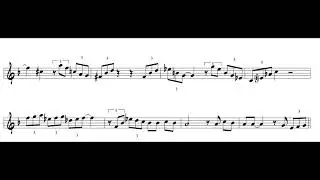 Stan Getz Solo Transcriptions Yesterday tenor sax (C) #saxophone #stangetz #solotranscription
