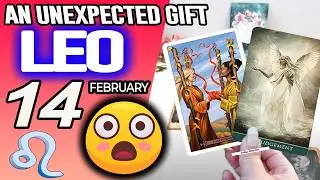 Leo ♌AN UNEXPECTED GIFT 😍 horoscope for today FEBRUARY 14 2026 ♌ #leo tarot FEBRUARY
