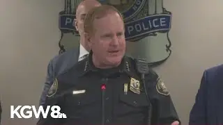 Portland police arrest suspect in officer shooting | Press conference