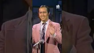 Andy Kaufman tells it like it is.