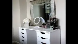 DIY IKEA VANITY DUPE// $100