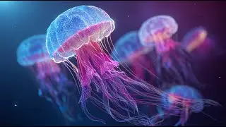 Dreamy Hypnotic Deep House Mix - Underwater Jellyfish World