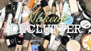 MAKEUP DECLUTTER 2020