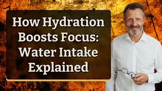 How Hydration Boosts Focus: Water Intake Explained