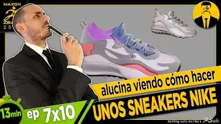 Curso de ZBrush 7x10 - Modelando unas zapatillas NIKE