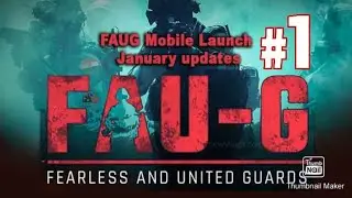 Faug launch (26 jan republic day)#Fubg