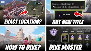🔥 Conquered The Stepwell 1 Time | Stepwell Location BGMI | How To Complete Dive Master Achievement