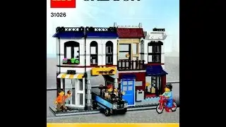 LEGO Creator Bike Shop and Cafe 31026 Building Toy Instructions DIY Book 3