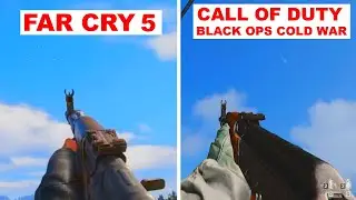 Call of Duty: Black Ops Cold War vs Far Cry 5 - Weapon Comparison