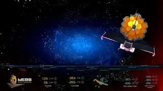 James Webb Space Telescope With Relaxing Music for Meditation | SPA | Peaceful Stress Relief Music