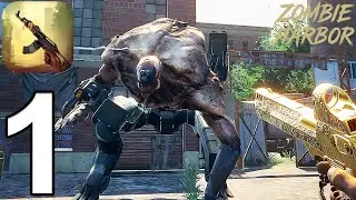 Zombie Harbor: Offline FPS - Gameplay Walkthrough Part 1 - Tuturial (iOS, Android)