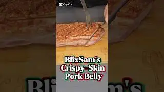 BlixSam&rsquo;s Crispy-Skin Pork Belly in Rich Stock #recipe #cooking