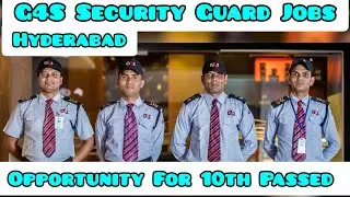 G4S Security Guard Jobs in Hyderabad, Apply #shorts #viral