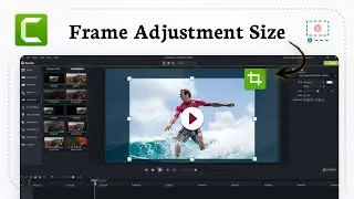 How to crop video in Camtasia (Frame Resizing)