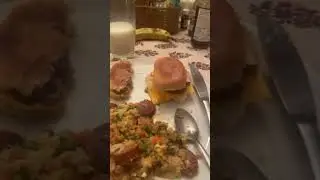 Venison burgers
