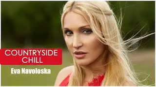Countryside shoot with model Eva Navoloska  behind the scenes photography