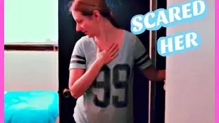 I SCARED THE WRONG ONE! (FUNNY)