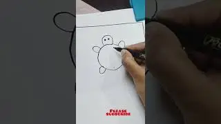 easy drawing with numbers#shortsvideo #art #creative