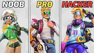 Noob vs Pro vs Hacker - T3 Arena (3)