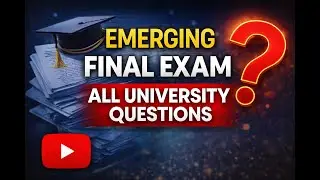 📌🚀#Emerging Final Exam All University Common Questions||ተደጋጋሚ የፈተና ጥያቄዎች#ለሁሉም ዩኒቨርሲቲ ተማሪዎች የተዘጋጀ