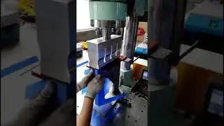 Plastic Document File & Folder make machine by ultrasonic welding