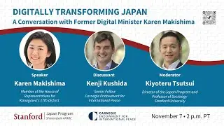 Digitally Transforming Japan: A Conversation with former Digital Minister Karen Makishima