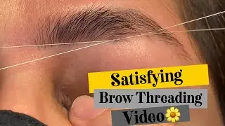 NEW Eyebrow Threading Video 2021 - (Ceja con hilo) - Brows By TrueBeauty