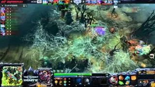 Secret vs EG game 1 The Summit 3 Lan Finals