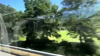 On coach near near Marnaz