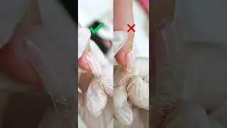 How to make the nail extension with dual forms？🥰#nailextension  #dualform #dualforms #nailtutorial