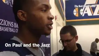 Elijah Millsap talks about his call-up and his big brother Paul.