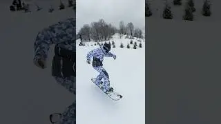 Butter + Ollie = Half Cab! Watch the full #tutorial and more on our channel! #howtosnowboard