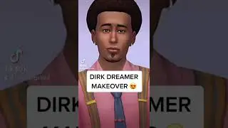 Another old makeover I did of Dirk Dreamer 🥰 #rizzgod #thesims4 #sims4game #sims4cc