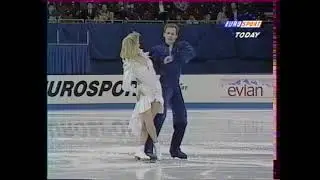 Sophie Moniotte & Pascal Lavanchy FRA - 1995 World Figure Skating Championships Compulsory Dance 1