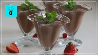 MOUSSE DE CHOCOLATE CON NATA PARA MONTAR  🍫 | ¡Sólo 4 ingredientes!