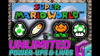 Хаки для Super Mario World: бесконечные жизни, бонусы и секретная зона #SuperMarioWorld #SNES #Ga...