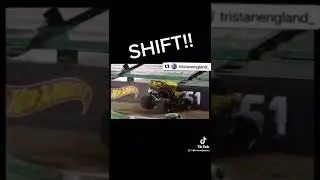 the best save in monster jam racing history 😱😱😱